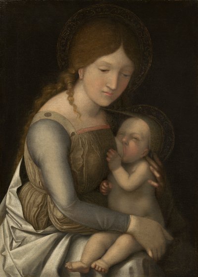 Madonna and Child by Andrea Mantegna